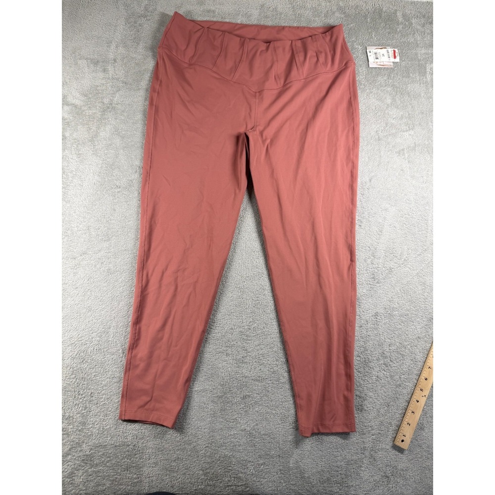 NWT Style Not Size by Jenni Women's Plus Super Soft Leggings Mauve Size 3X